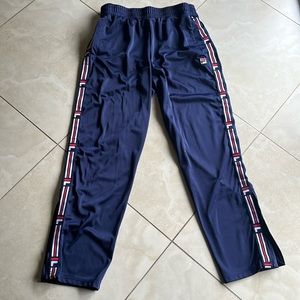 Fila men's track pants. Logo down both legs Barely worn